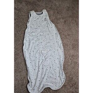 Woolino 4 Season Sleep Bag Merino Wool & Organic Cotton Star white size 2-4 year